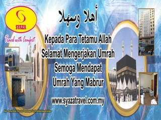Manasik Umrah dari Syaza Travel & Tours Sdn Bhd