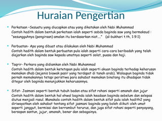 Takrif dan Istilah ulum hadis. maksud dan pengertian | PPT