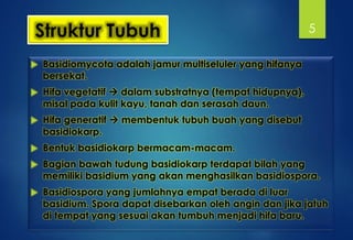 Taksonomi basidiomycota | PPTX