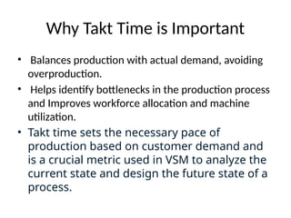 takt time calculation using formula and calculation | PPTX