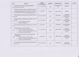 Takwim pengambilan2014