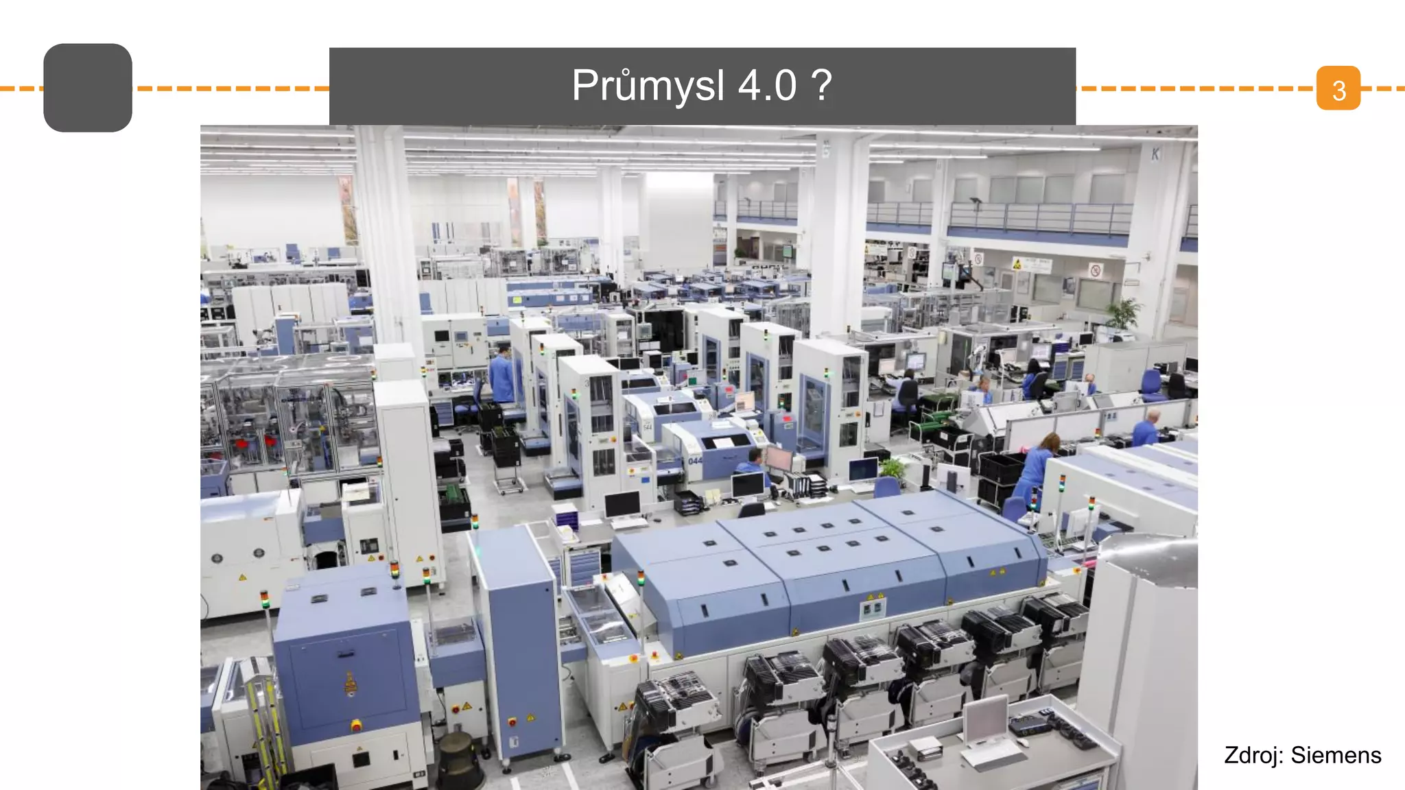 3Průmysl 4.0 ?
Zdroj: Siemens
 