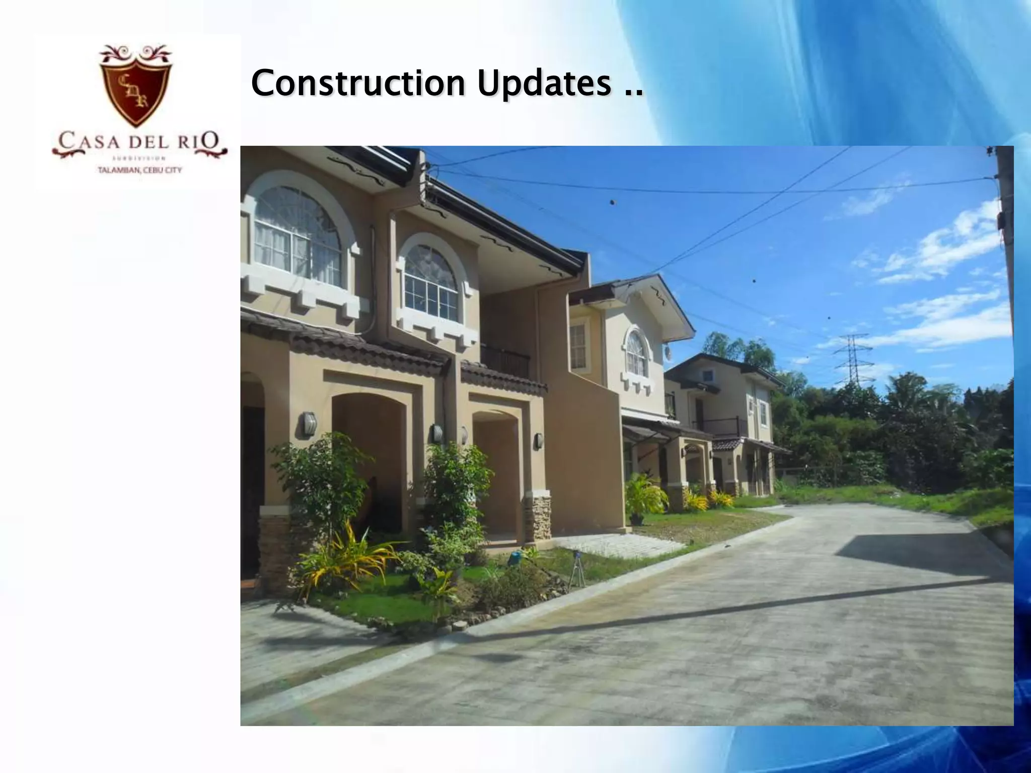 CASA DEL RIO SUBD. Talamban, Cebu City