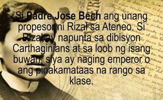 Filipino 9 Talambuhay ni Dr. Jose Rizal