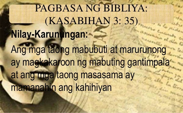 Bakit Mahalaga Ang Wika Ayon Kay Jose Rizal