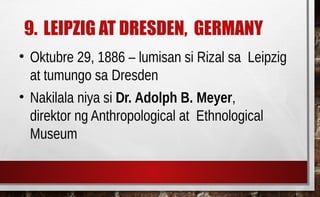 Talambuhay ni Jose Rizal Powerpoint Filipino 9 | PPTX