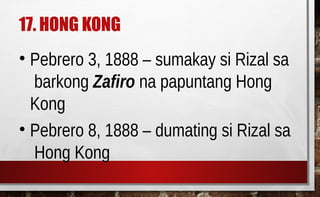 Talambuhay ni Jose Rizal Powerpoint Filipino 9 | PPTX