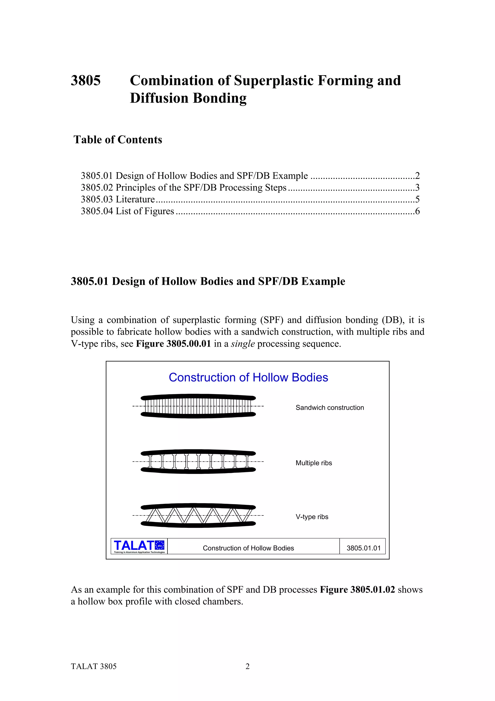 TALAT Lecture 3805: Combination of Superplastic Forming and Diffusion ...
