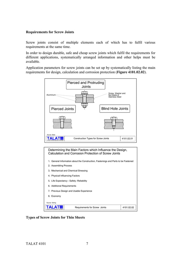 TALAT Lecture 4101 Definition and Classification of Mechanical