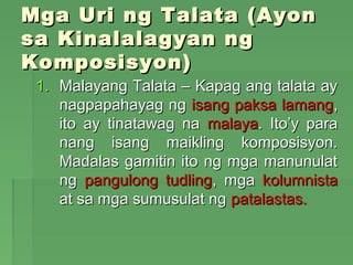 Talata | PPT