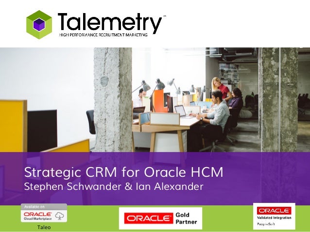 Strategic Recruiting Crm For Oracle Hcm