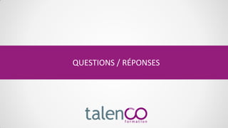 QUESTIONS / RÉPONSES
 