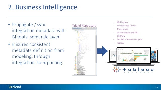 layer semantic data Bridge Talend Metadata layer semantic data Bridge Talend Metadata