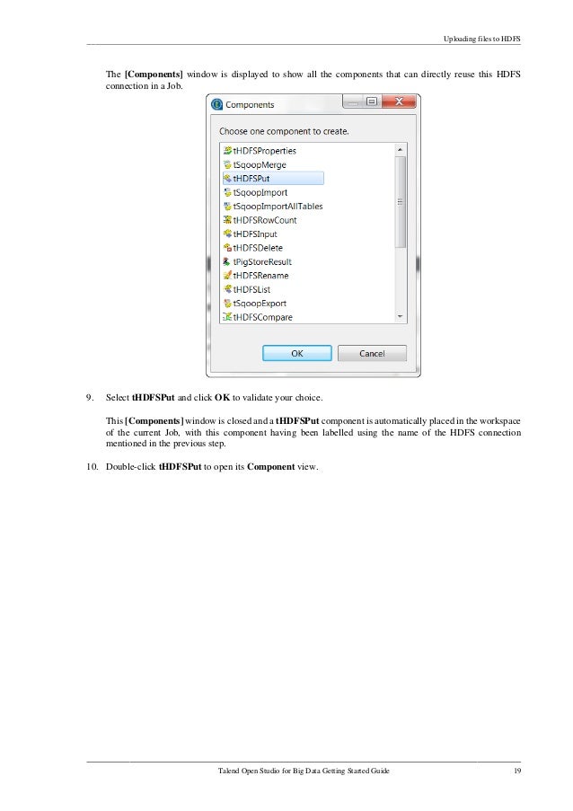 talend open studio for big data components reference guide talend open studio for big data components reference guide