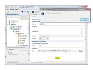 Talend Open Studio DQ