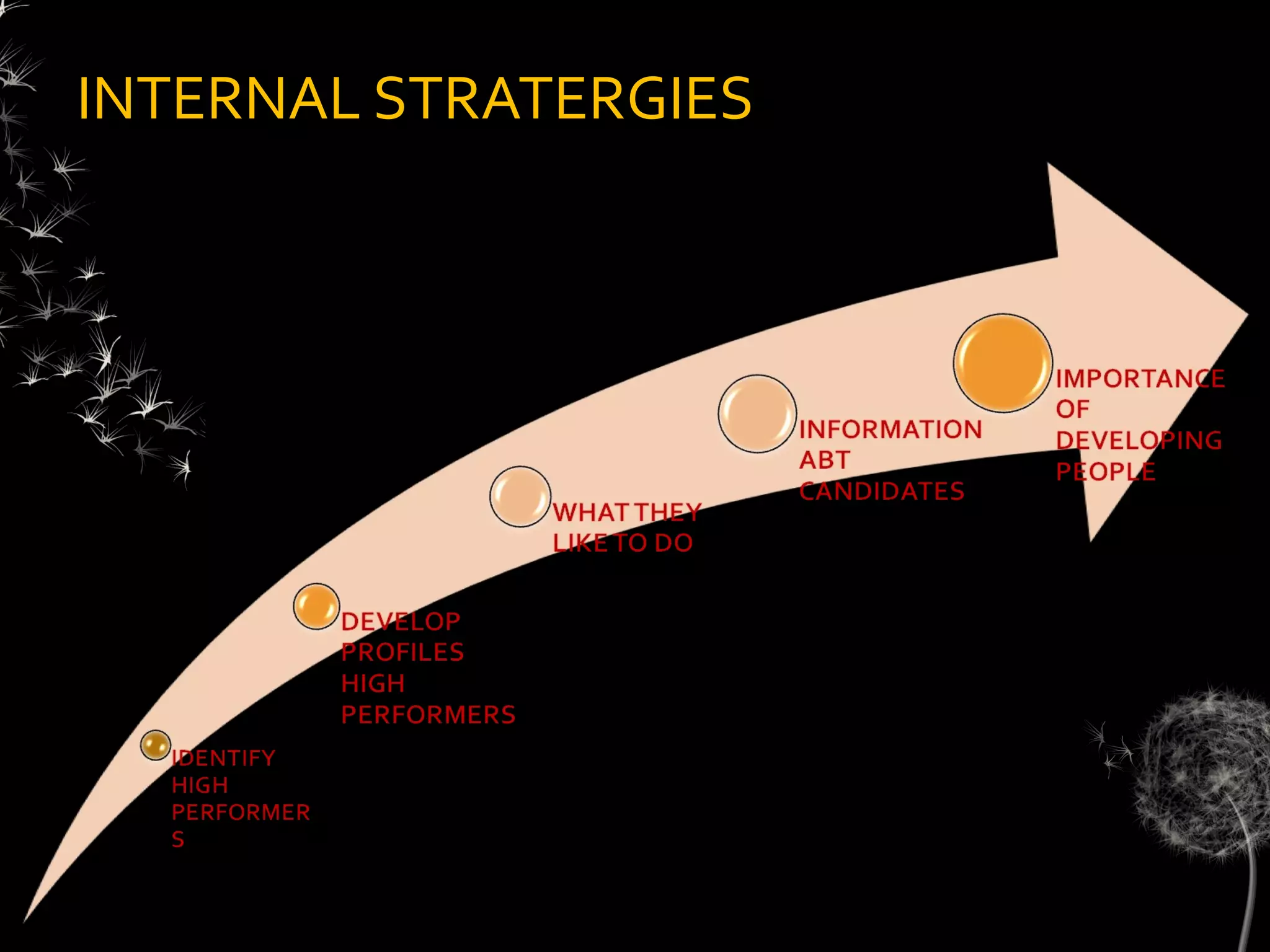 INTERNAL STRATERGIES
 