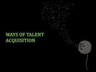 Talent  - final presentation