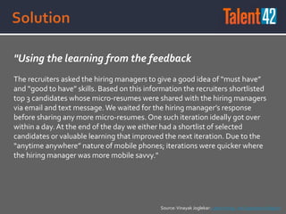 Building Talent Pipelines vs Lean/Just-In-Time Recruiting - Talent 42 Keynote Slide 44
