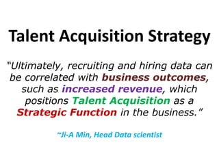Talent acquisition strategy | PPTX