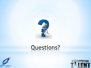 Developer's Got Talent Keynote