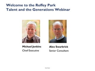 Talent and the generations | PPT