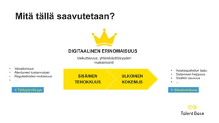Digitalisaation Pelisuunnitelma Tero Laatikainen Talent Base PPTX digitalisaation-pelisuunnitelma-tero-laatikainen-talent-base-pptx