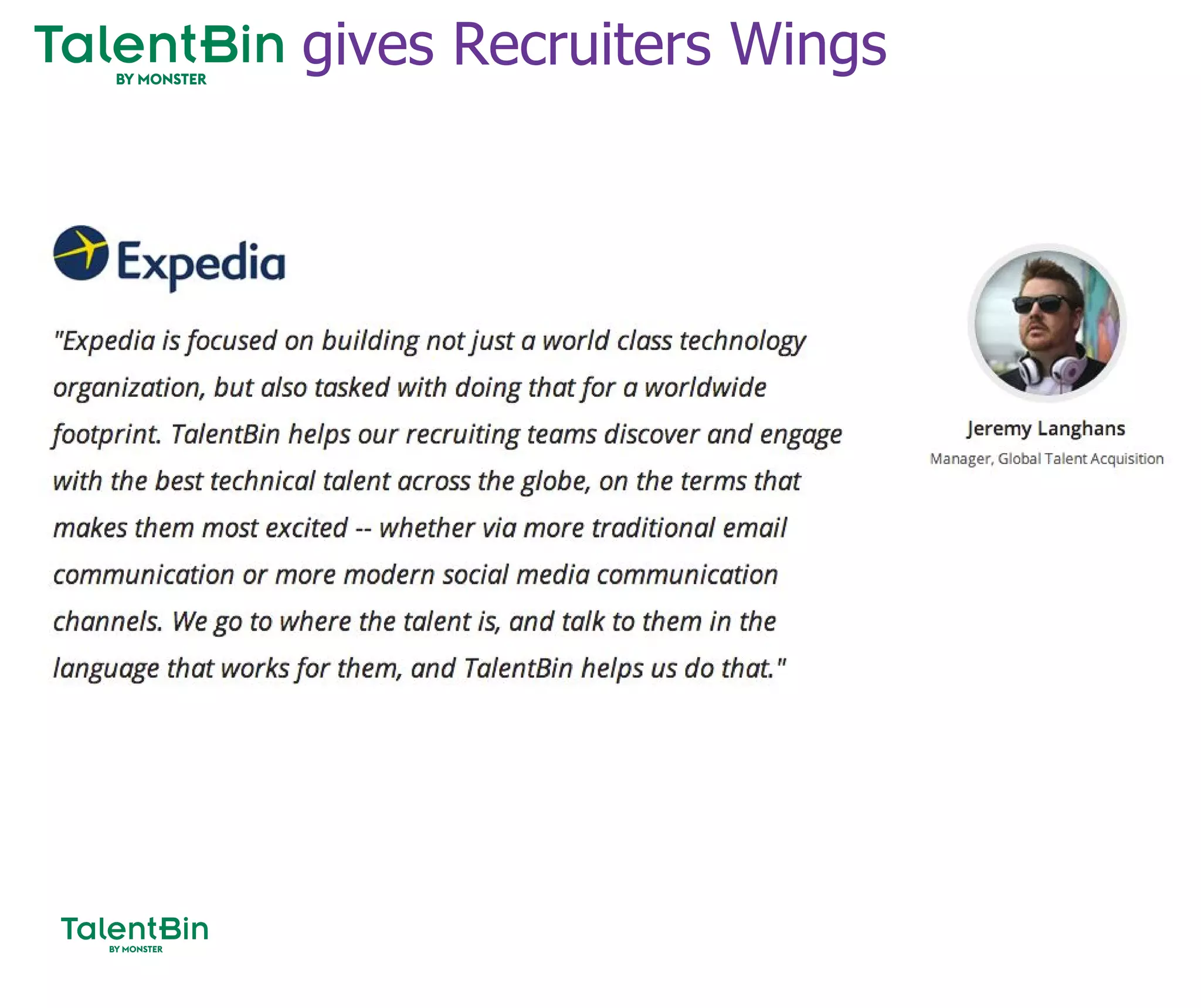 84
gives Recruiters Wings
 