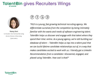 86
gives Recruiters Wings
 