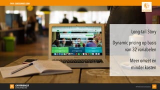 © Performance Solutions 29
CASE: SEATS2MEET.COM
Long-tail Story
Dynamic pricing op basis
van 32 variabelen
Meer omzet én
minder kosten
 