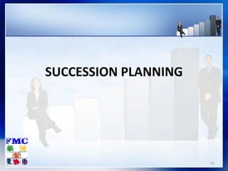SUCCESSION PLANNING
42
 