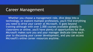 Talent management of Microsoft | PPTX