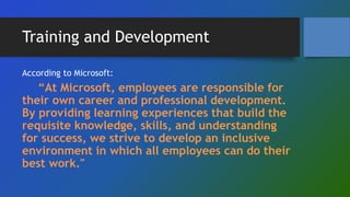 Talent management of Microsoft | PPTX