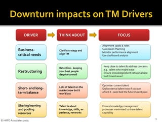Identifying what differentiates outstanding performers from average can be used to:
