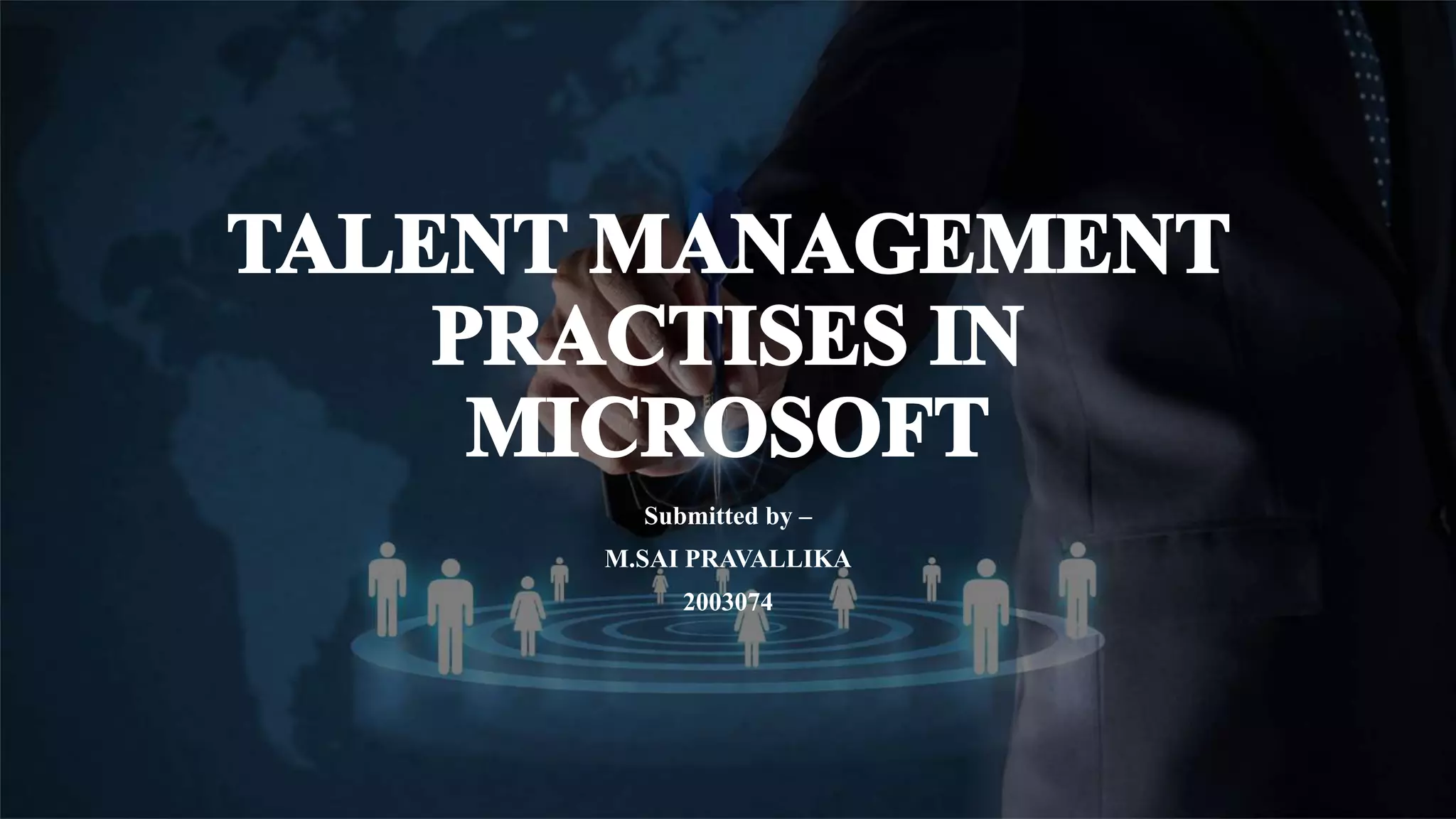 Talent management practices of microsoft | PPTX