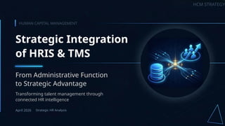 Strategic Integration of HRIS and TMS for Talent Management Excellence ...