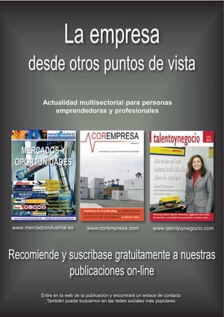 Talentoynegocio Nº 3 (Talento, Management, Recursos Humanos)