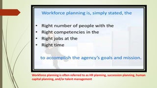 Workforce planning