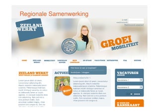 Regionale Samenwerking
 