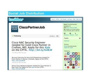 Social Job Distribution 