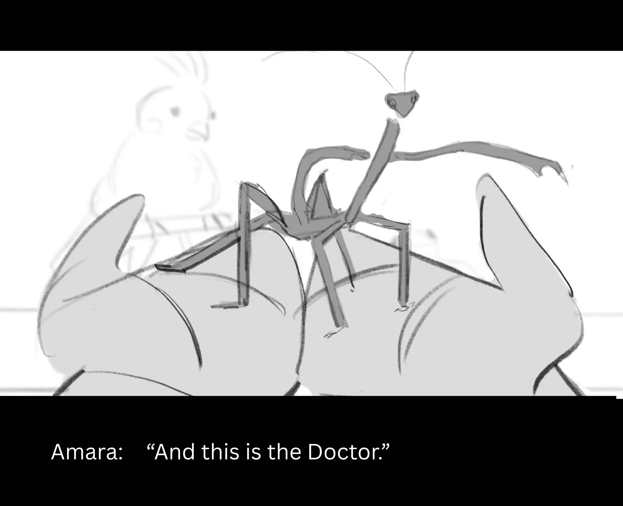 Amara: “And this is the Doctor.”
 