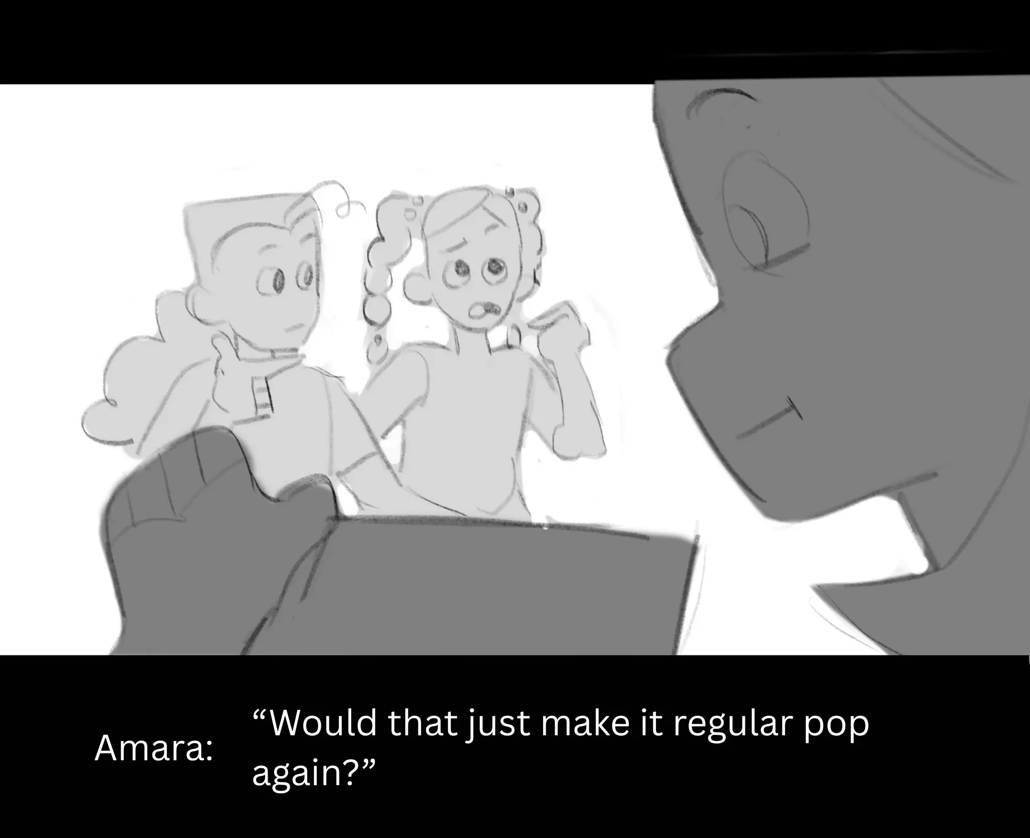 Amara:
“Would that just make it regular pop
again?”
 