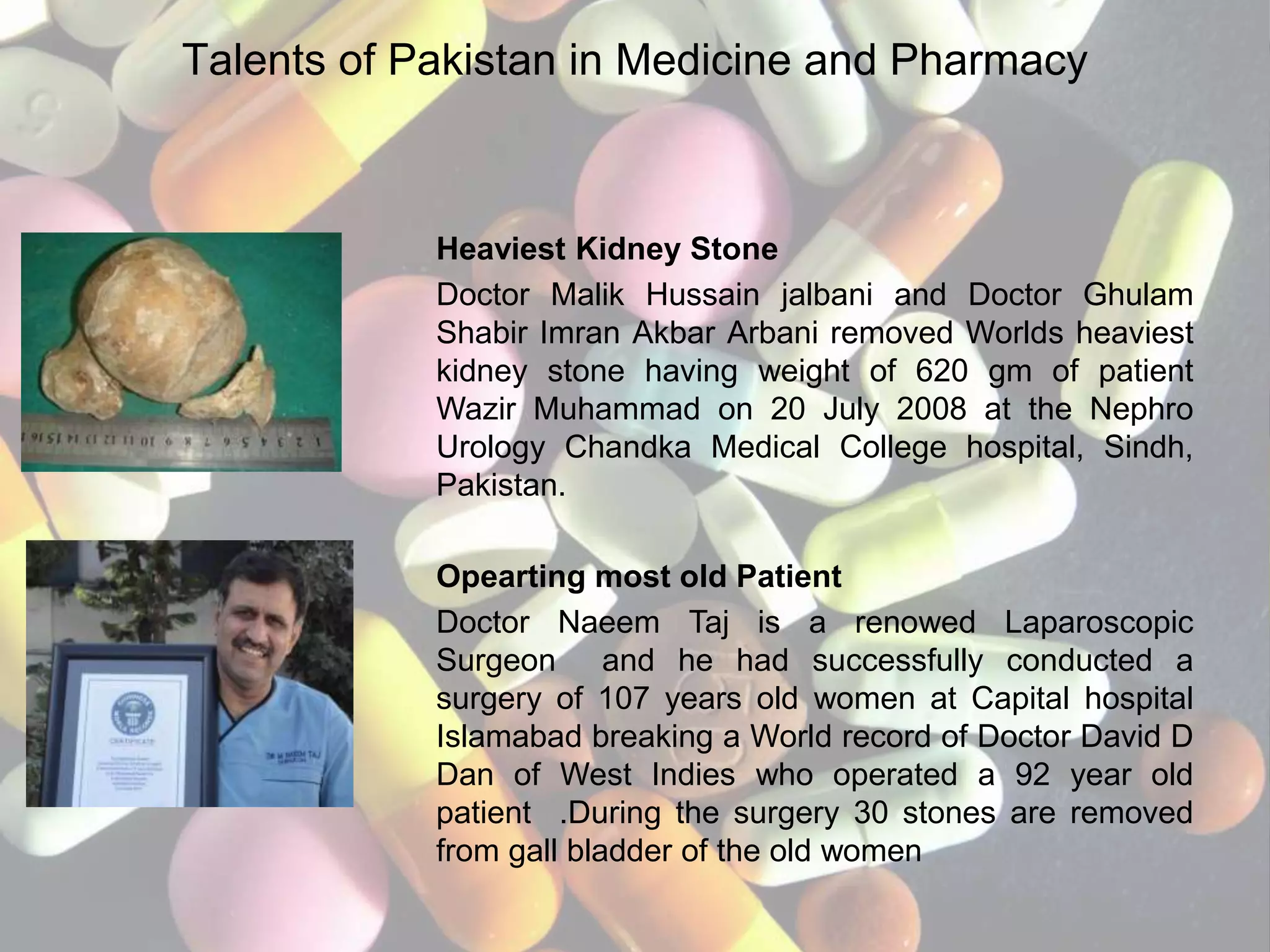 Imran Stone Talents of Pakistan (by UCP Fsd Students) | PPTX