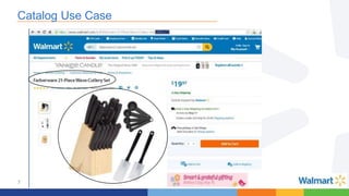 7
Catalog Use Case
 