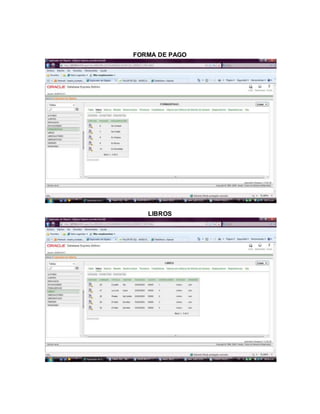 FORMA DE PAGO
LIBROS
 