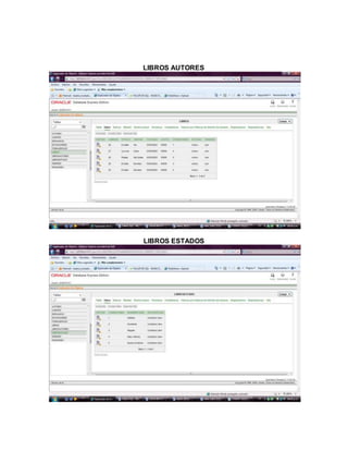 LIBROS AUTORES
LIBROS ESTADOS
 