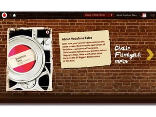 Vodafone Tales 2012 Microsite