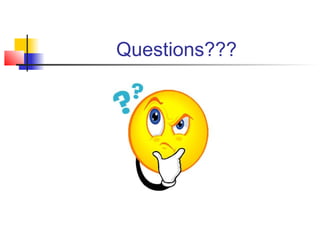 Questions???
 