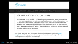 @holly_cummins#IBMGarage
 