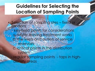 Water Sample Point Collection Tales from the Sewer: The Story of Collection, Disinfection, Storage ...