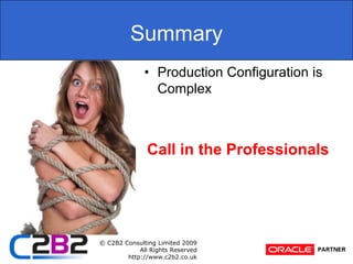 SummaryProduction Configuration is ComplexCall in the Professionals